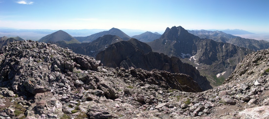 Looking south from Kit Carson